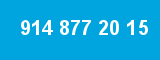 914 877 20 15 914 877 20 15